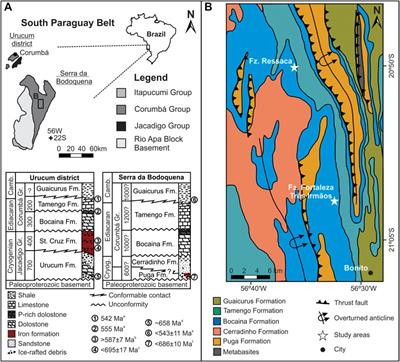 Doushantuo-Pertatataka—Like Acritarchs From the Late Ediacaran Bocaina Formation (Corumbá Group, Brazil)